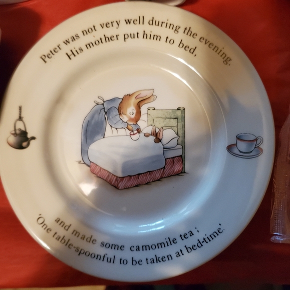NWOT Peter Rabbit Fine China Set by Wedgewood - Picture 16 of 16